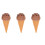 3Pièces Décor Glace Artificielle Portable Accessoire Enfant 4