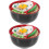 2Pièces Mini Noodle Food Model PVC Durable Décor Coloré Pour Maison 7