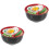 2Pièces Mini Noodle Food Model PVC Durable Décor Coloré Pour Maison 5