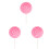 3Pièces Lollipops Photo Props Rose Simulation Décoration 2