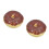 2Pièces Donuts En PVC Décor Artificiel Pour Photos 6