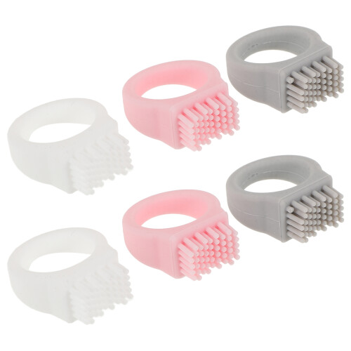 24Pcs Traveler Use Mini Toothbrush Ring Design Cleaning 1