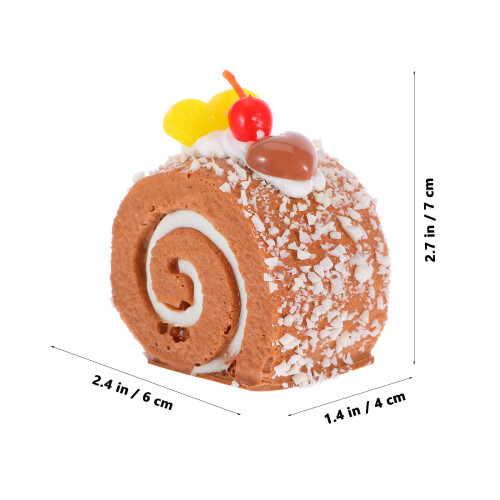 18Pièces Modèles Cake Artificiels PU Colorés Décorations Commerces 1