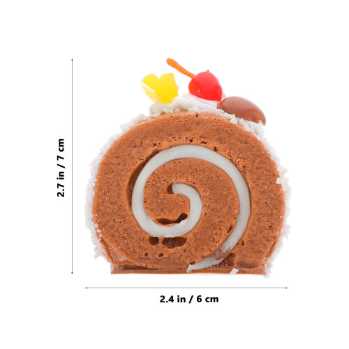 18Pièces Modèles Cake Artificiels PU Colorés Décorations Commerces 2