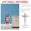 3Pcs Fire Extinguisher Bracket Silver Wall Mount Easy Install Holder 9
