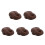 5Pcs Coffee Plastic Key Hiding Boxes Outdoor Realistic Poop Protector 7