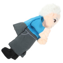 5Pcs Decorative Cartoon Figure Puppets Soft PP Cotton Hand Toy Set