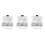 300Pcs Silver Double Wire Spring Hose Clamps Stainless Steel for Hoses 7