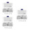 300Pcs Silver Double Wire Spring Hose Clamps Stainless Steel for Hoses 9