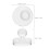 4Pcs Acrylic Eyeshadow Repair Stamper Pressing Seal Makeup Tool 11