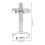 3Pcs Fire Extinguisher Bracket Silver Wall Mount Easy Install Holder 4