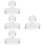 4Pcs Acrylic Eyeshadow Repair Stamper Pressing Seal Makeup Tool 9