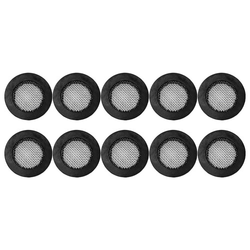 100Pcs Silicone Hose Washer with Rustproof Stainless Steel Filter Net
