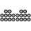 100Pcs Silicone Hose Washer with Rustproof Stainless Steel Filter Net 3