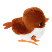 3Pcs Jumping Sparrow Wind Up Animal Toys Soft Plush Educational Toys