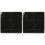 2Pcs Black Kitchen Drawer Silverware Organizer with Covered Lid 4