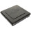 2Pcs Black Kitchen Drawer Silverware Organizer with Covered Lid 2