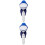 2Pcs Cute Whale Shape Kids Shower Head Plastic Handheld Bathroom Spray 7