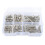 120Pcs Silver Stainless Steel Socket Head Screws Nut Set for Fastening 1