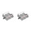 2Pcs Light Grey Pretend Train Track Barriers Toy Railway Accessories 5