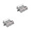 2Pcs Light Grey Pretend Train Track Barriers Toy Railway Accessories 8