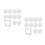 300Pcs Elastic Kitchen Sink Garbage Strainer Bags Grey Pe Mesh Filter 6