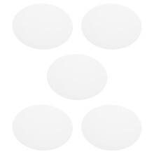 5Pcs Round Acrylic Ceiling Light Diffuser Covers White for Home Use