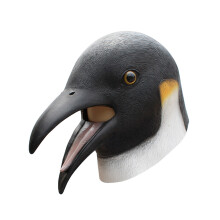 1Pc Eco Emulsion Halloween Headgear Penguin Mask for Masquerade Party