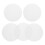 5Pcs Round Acrylic Ceiling Light Diffuser Covers White for Home Use 9