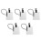 5Pcs ABS Diving Writing Pad Waterproof Lightweight Underwater Notebook 3