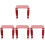 4Pcs Robust Iron Fire Button Cover Red Emergency Stop Rain Protector 3