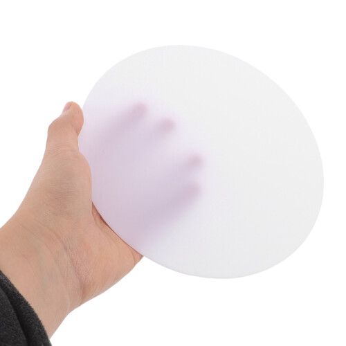 5Pcs Round Acrylic Ceiling Light Diffuser Covers White for Home Use 1