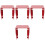 4Pcs Robust Iron Fire Button Cover Red Emergency Stop Rain Protector 4