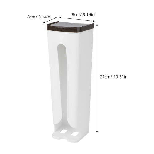 Plastic Garbage Bag Dispenser Organizer for Home Kitchen 1