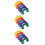 15Pcs Multi Color ABS Whisper Phones Interactive Phonics Learning Tool 6