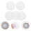 5Pcs Round Acrylic Ceiling Light Diffuser Covers White for Home Use 8