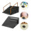 2Pcs Black Fingerboard Ramp Kit Plastic Mini Skatepark Obstacles 7