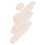 6Pcs Lightweight Beige Sewing Chalks Plastic Fabric Markers for DIY 1