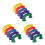 15Pcs Multi Color ABS Whisper Phones Interactive Phonics Learning Tool 5