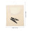 Beige Clothespin Hanging Bag Sturdy Polyester Laundry Clip Holder 2