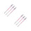 6Pcs Professional Tattoo Pink Waterproof Microblading Pen 6