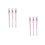 6Pcs Professional Tattoo Pink Waterproof Microblading Pen 9