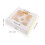 40Pcs Small Yellow Paper Cake and Cupcake Boxes with Display Window 2