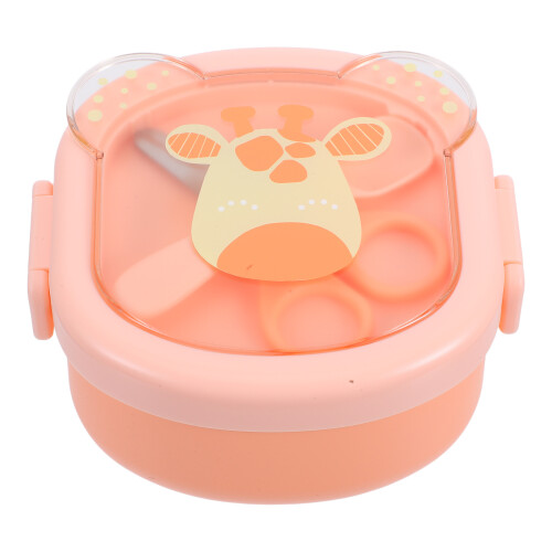 5Pièces Bébé Silicone Succion Ciseaux Repas 1
