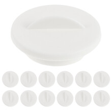 24Pcs 1.5 Inch Round White Hydroponic Pod Covers Fit Indoor Plants
