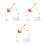 6Pcs Plastic Action Figure Display Base with Energy Design 9
