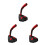 3Pcs Red USB Microphone with Omnidirectional Chip for Computer Use 6