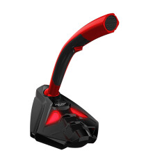 3Pcs Red USB Microphone with Omnidirectional Chip for Computer Use