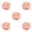 5Pièces Bébé Silicone Succion Ciseaux Repas 5