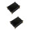 2Pcs Black Acrylic Dust Protector Case for 2 Model + 7